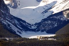 13A Lake Louise and the Chateau Lake Louise From Lake Louise Ski Area Viewing Platform.jpg